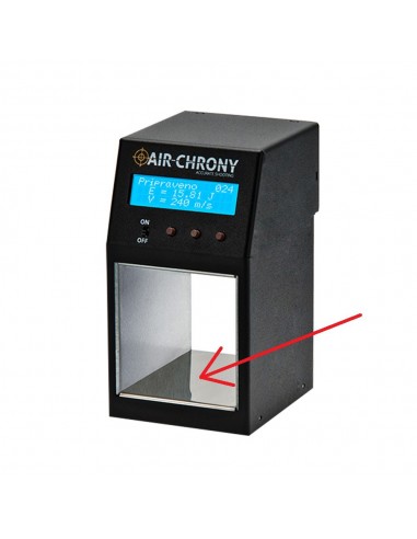 Reflector panel for Air Chrony MK3