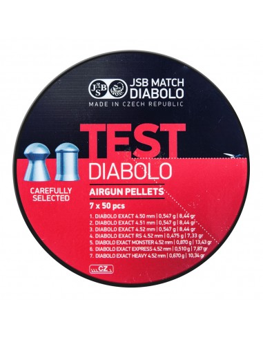 JSB Diabolo Exact Test