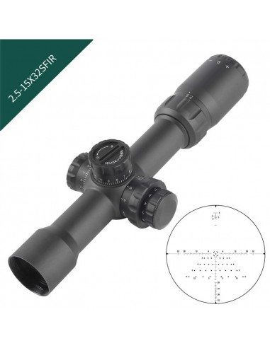 Riflescope AR 2,5-15x32 SFIR HFT