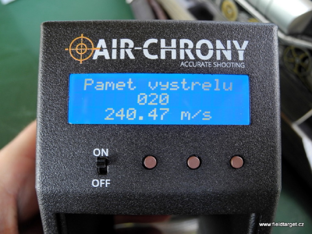 Balistický chronograf Air Chrony MK3